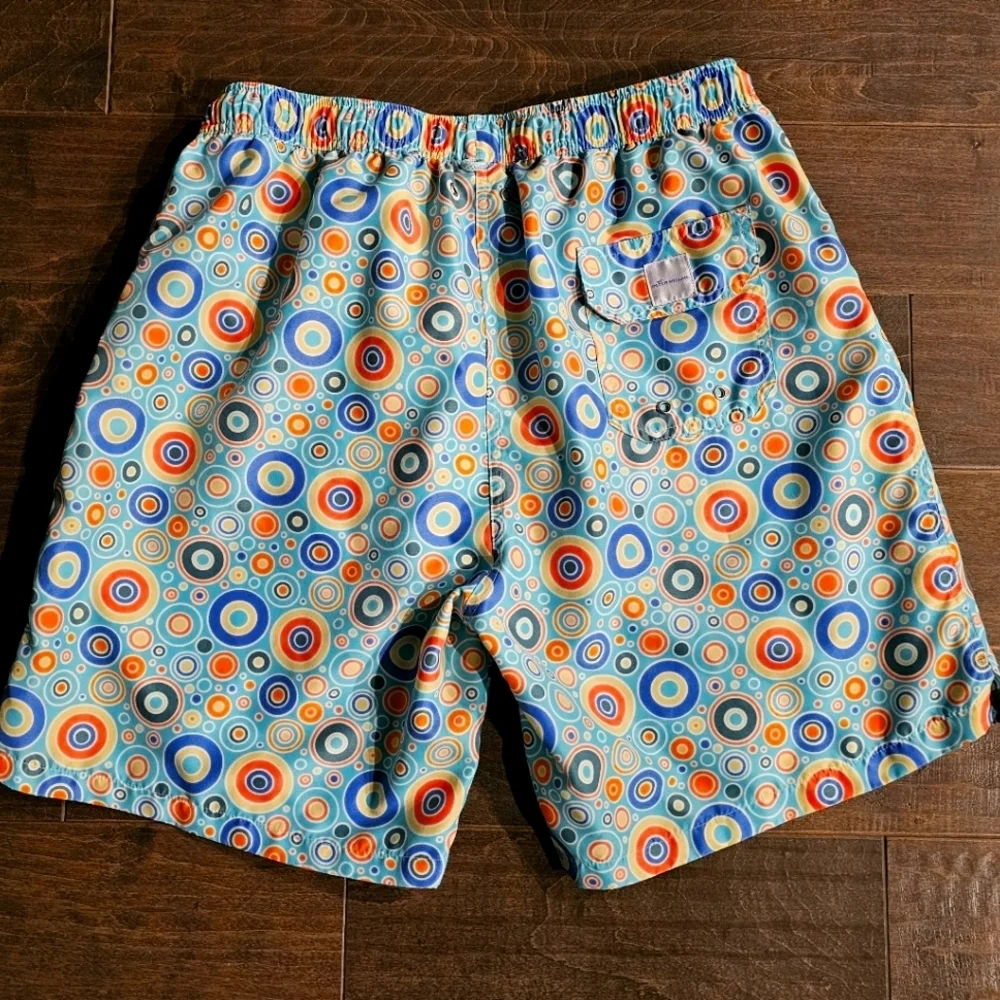 Peter Millar Men's Multicolor Swim Shorts sz xl - Picture 6 of 8